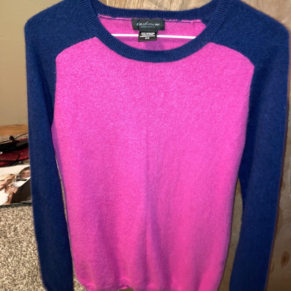 Lord and Taylor Cashmere Sweater